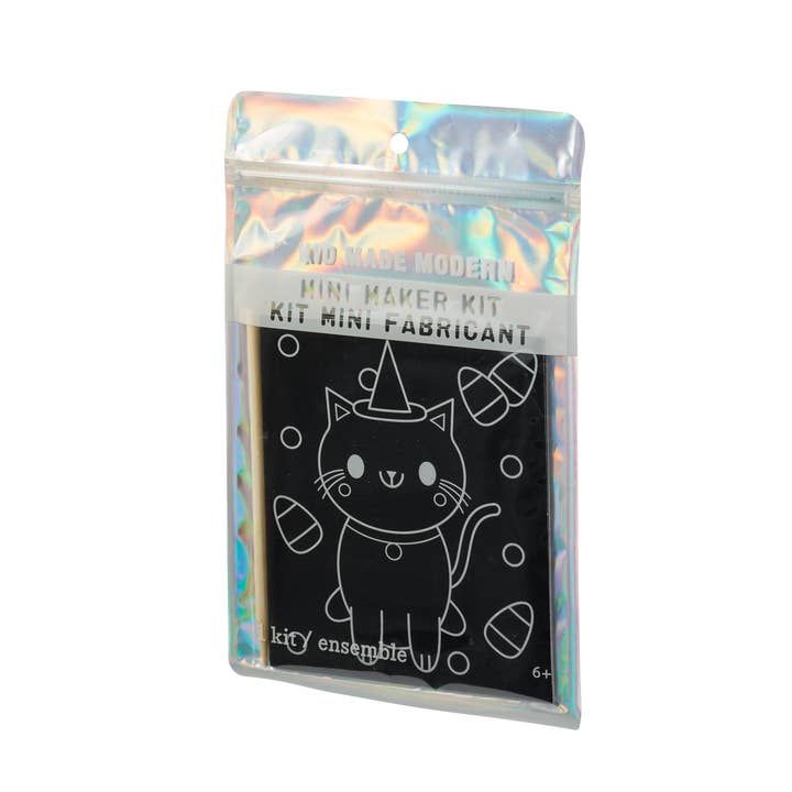 Kid Made Modern - Wholesale DIY Craft Kit - Kids - Mini Maker Kit - Halloween Scratch Art4