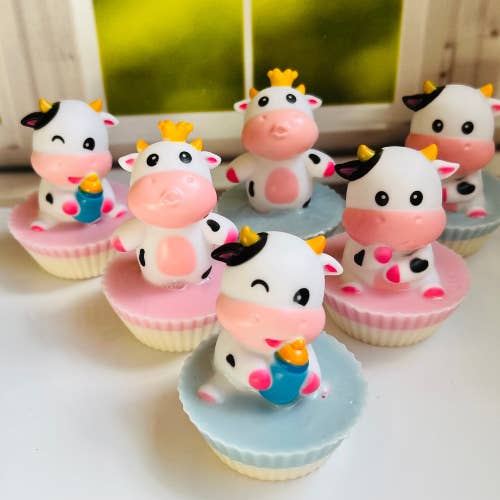 Baby Cow Soap for wholesale by 1111 Elm Candle & Soap Shoppe