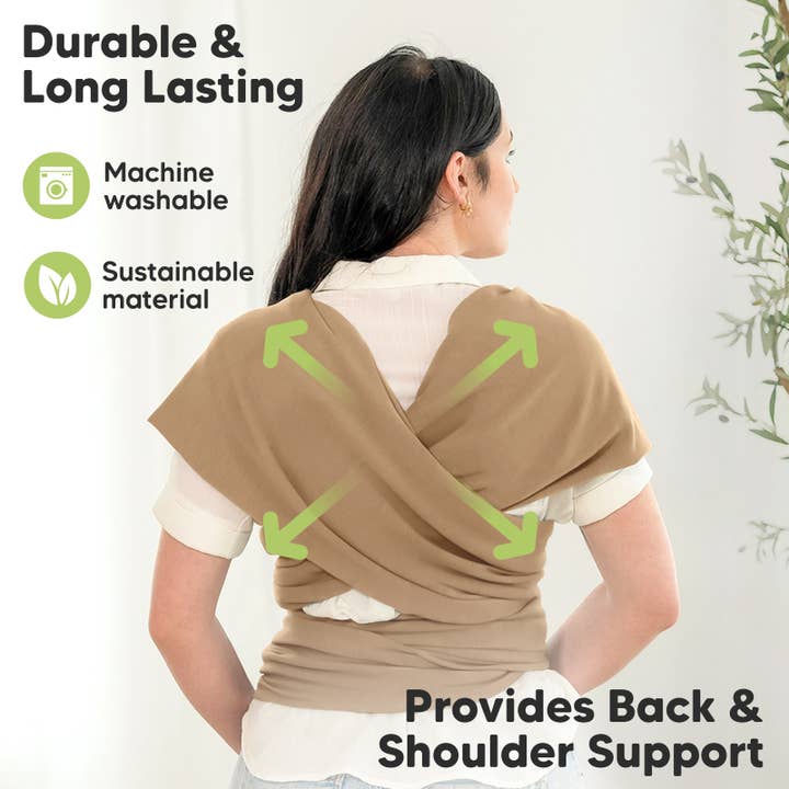 Warm Hearth KeaBabies Original Baby Wrap Carrier for wholesale on Faire