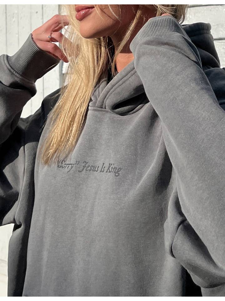 Elevated Faith - Wholesale Hoodie - Women's - Not Sorry Jesus Is King Unisex Hoodie4