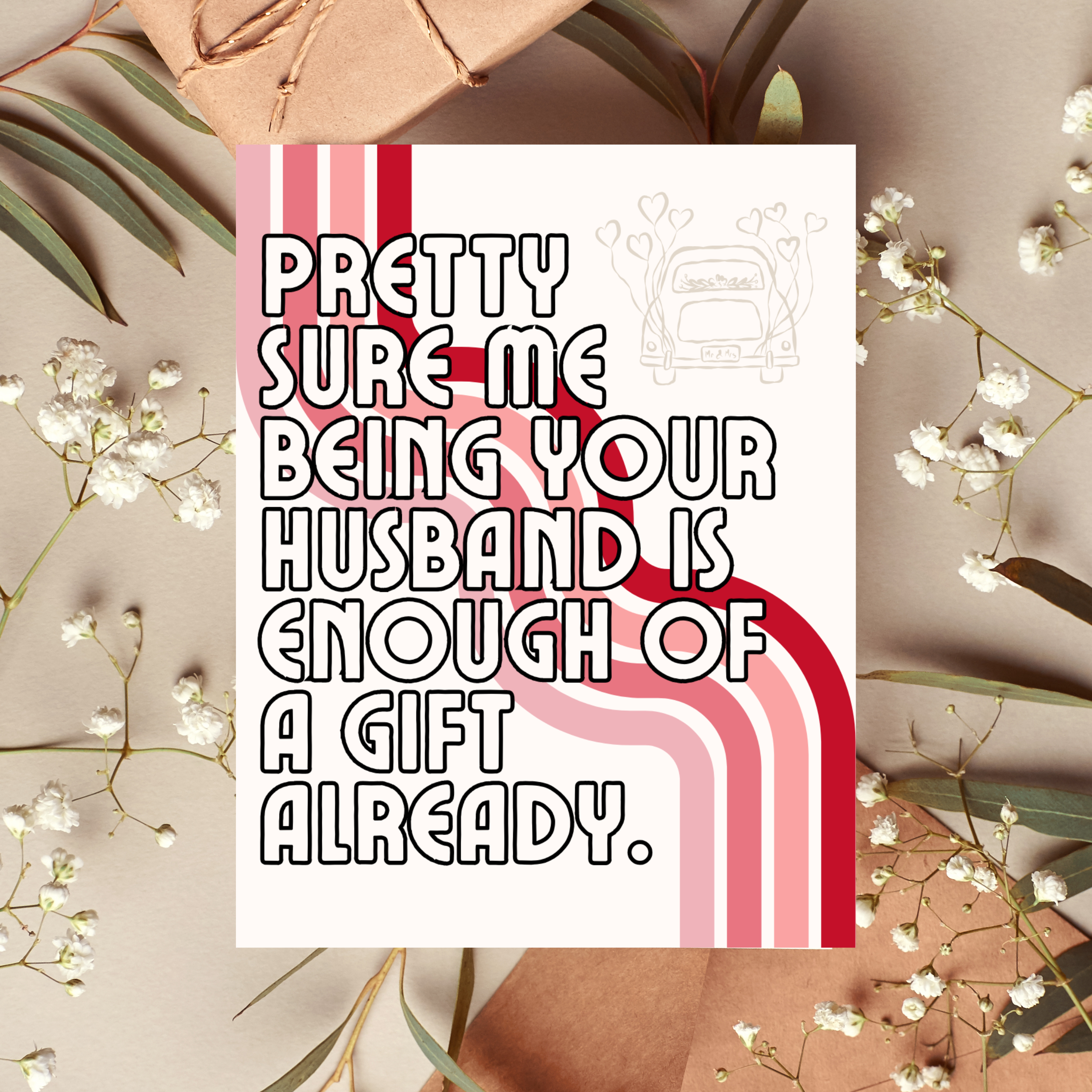 As Told By Ellie - Wholesale Anniversary Card - Funny Cheeky Snarky Anniversary Card from Husband0