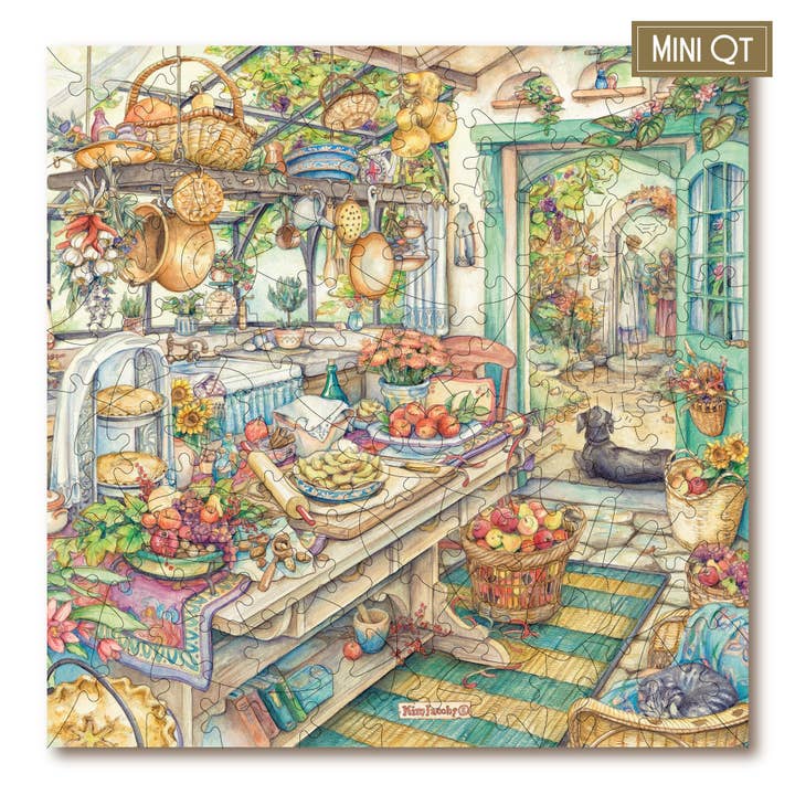 Pie Kitchen MINI QT for wholesale by Victory Wooden Puzzles