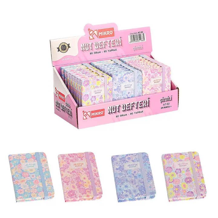 A7-02 Lined Notebook With Stand (24-pack) for wholesale by BlackSun