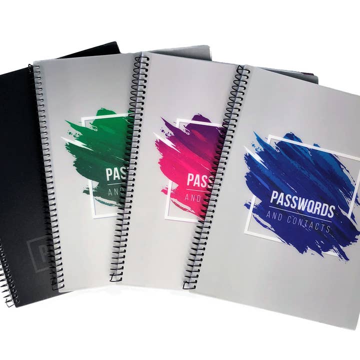 RE-FOCUS THE CREATIVE OFFICE - Wholesale Journal/Diary - Large Password Keeper Journal with Alphabetical Tabs10