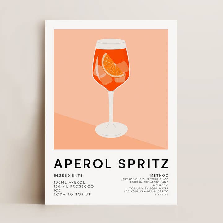 Stampa Aperol Spritz per la vendita all'ingrosso da parte di Alluvion