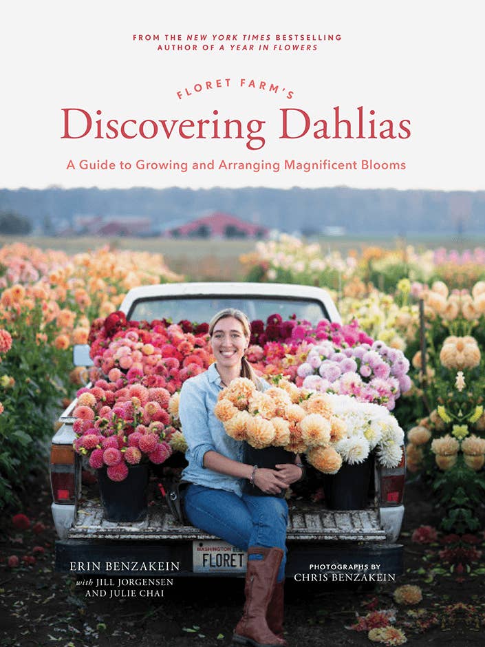 Floret Farm's Discovering Dahlias for wholesale by Chronicle Books