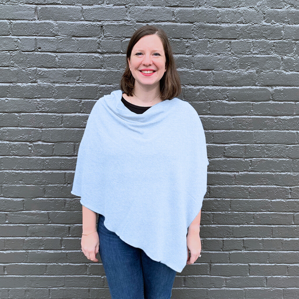 Dana Herbert - Vente Poncho – femme - Poncho en tricot désert10