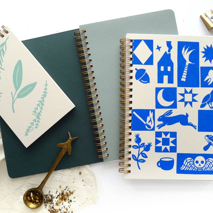 Middle Dune - Wholesale Notebook - Quilt Coil Notebook, MD