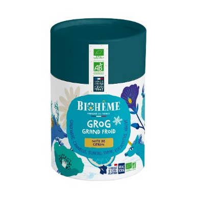 Infusion - Grog Stora Kylan Låda Festlig Utgåva tub 100g för wholesale av Biohême