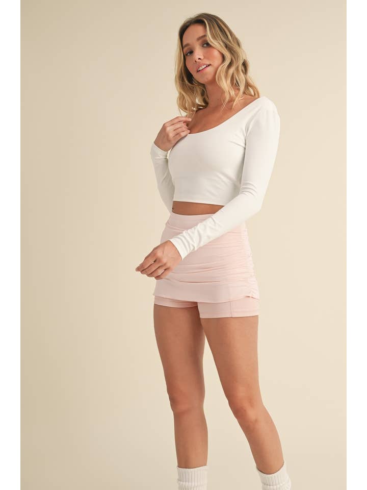 KIMBERLY C - Wholesale Athletic Top - Women's - Twist Back Long Sleeve Top28