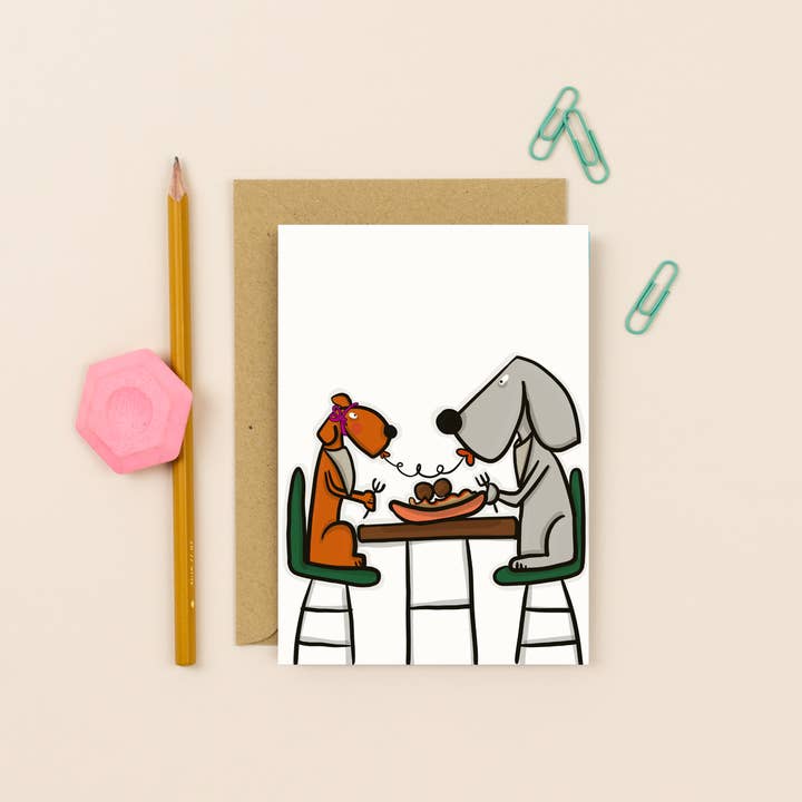 I Woof You Card for wholesale by Sarah Westwood