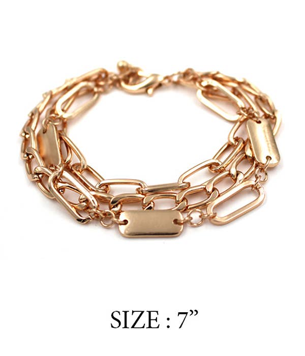 Jewelry Max - Vente Bracelets maillon et chaîne - (R428) BRACELET0