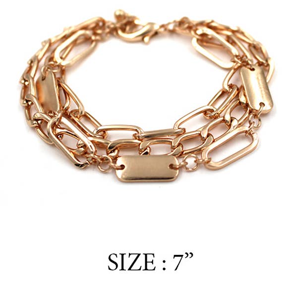 Jewelry Max - Wholesale Link & Chain Bracelet - ( R428 )  BRACELET0