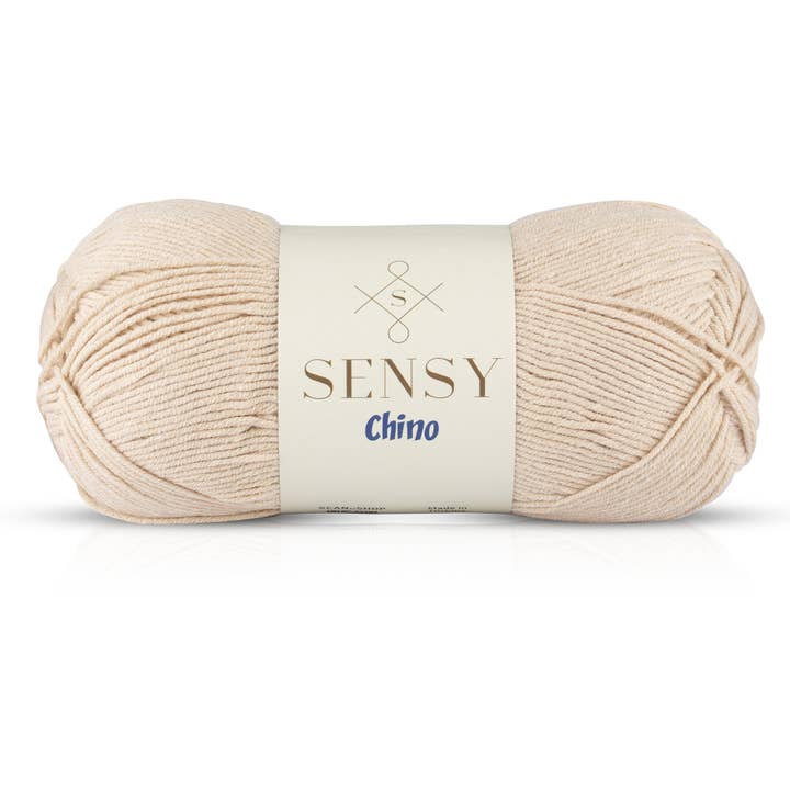 Sensy - Wholesale Yarn - Sensy Chino Soft Cotton Yarn, 3.5 oz, 360 Yards, Gauge 2 Fin16