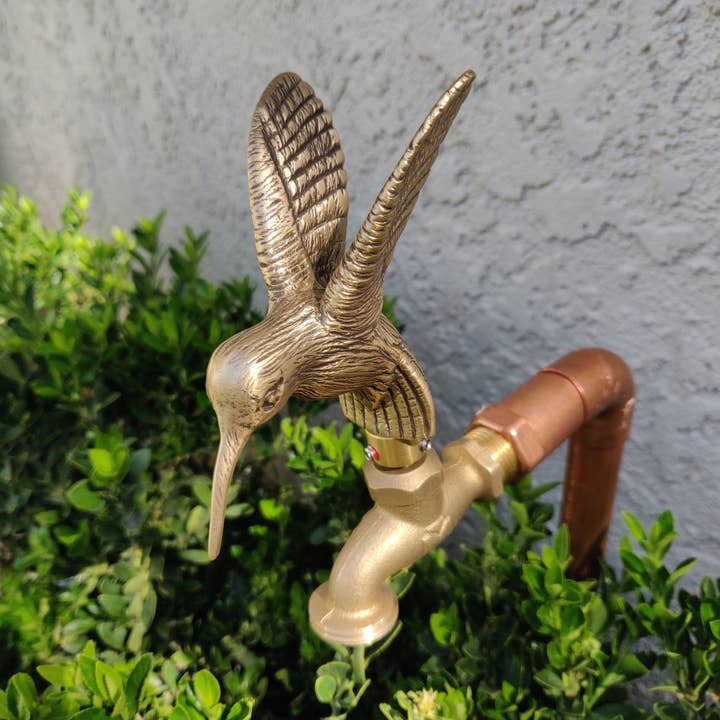 Festive Faucets - Wholesale Outdoor Ornament/Decor - Festive Faucets Hummingbird Decorative Outdoor Faucet Handle