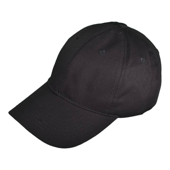Buck Wholesale - Wholesale Honkbalpet - Uniseks - Blanco Polo Dad-hoeden - BK Caps geborsteld katoen met laag profiel