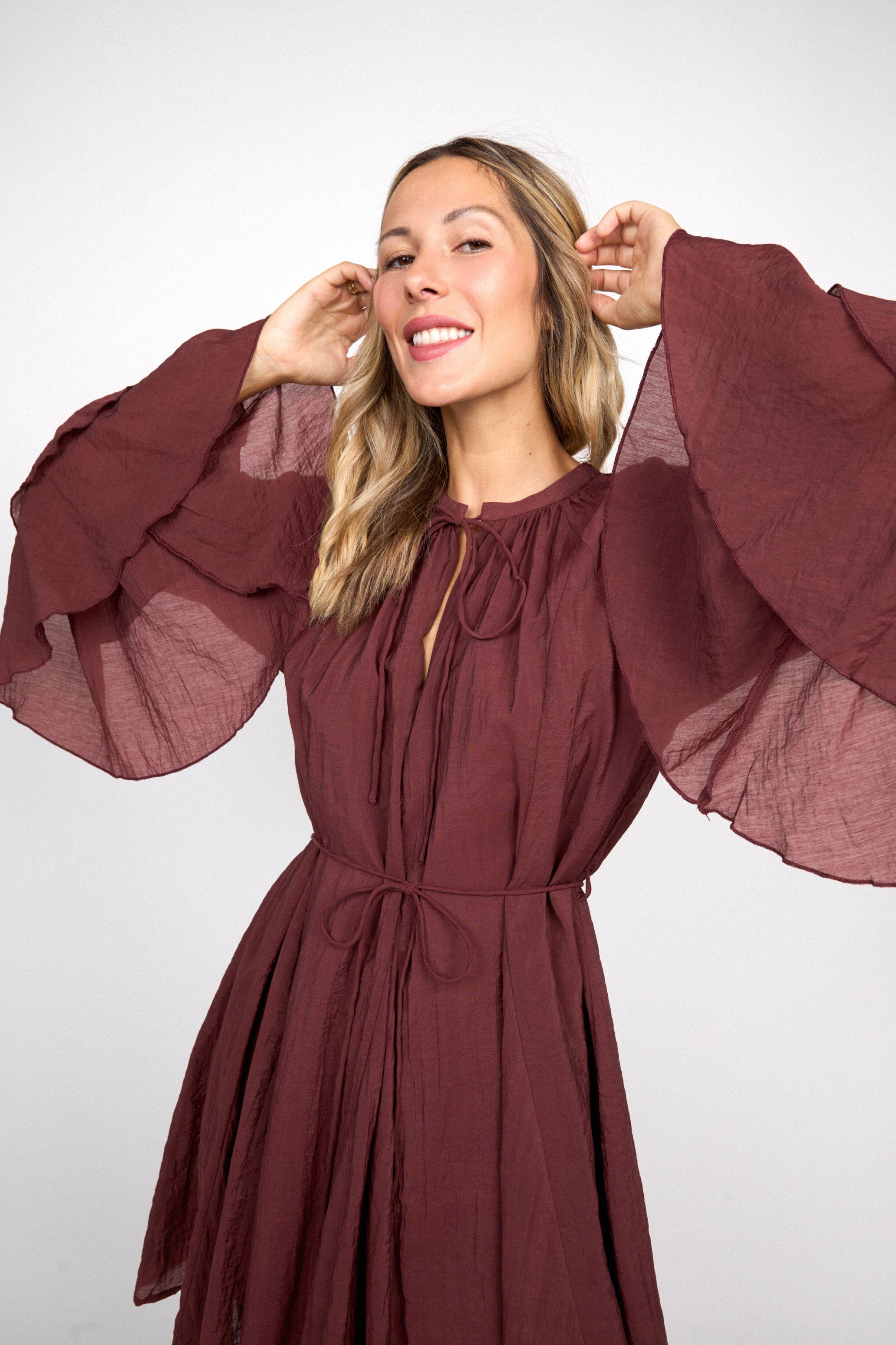 SWEET MAGIC MODA Y COMPLEMENTOS - Wholesale Dress - Women's - DRESS WITH PLEATS2