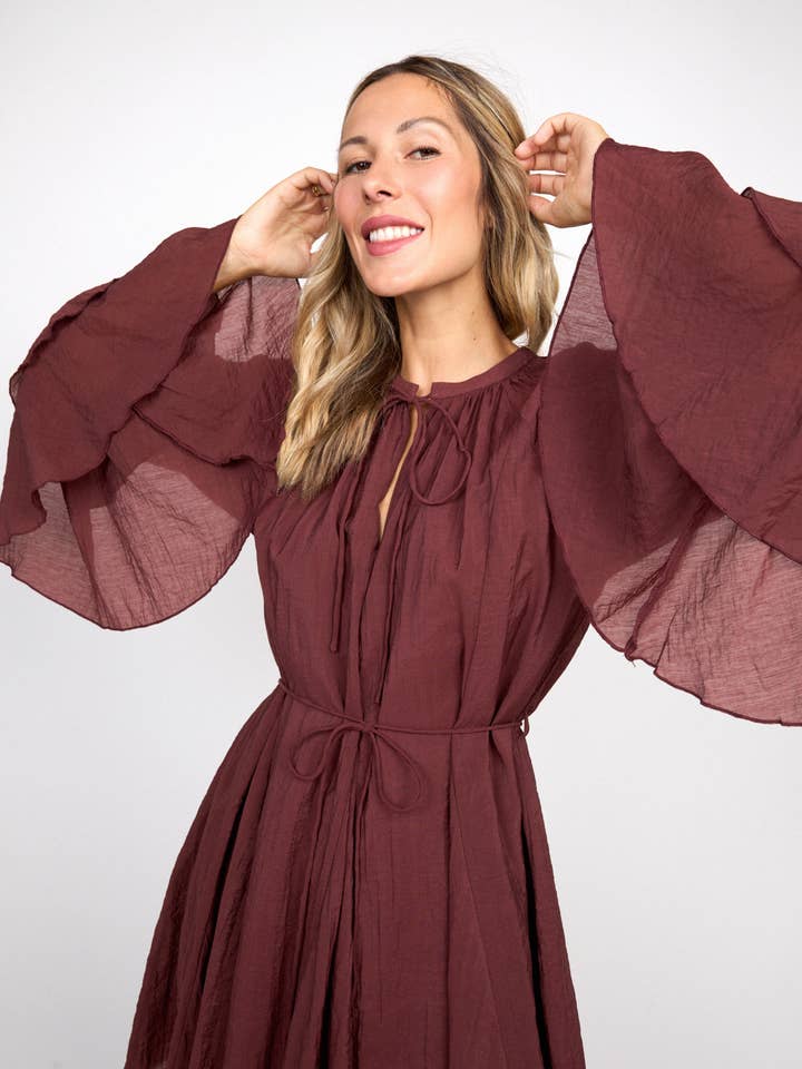 SWEET MAGIC MODA Y COMPLEMENTOS - Wholesale Dress - Women's - DRESS WITH PLEATS2