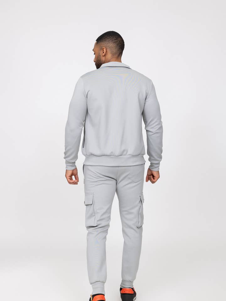 Zayne Paris – wholesale Tracksuit – Men′s – Jogging set with long drawstring E696-2
