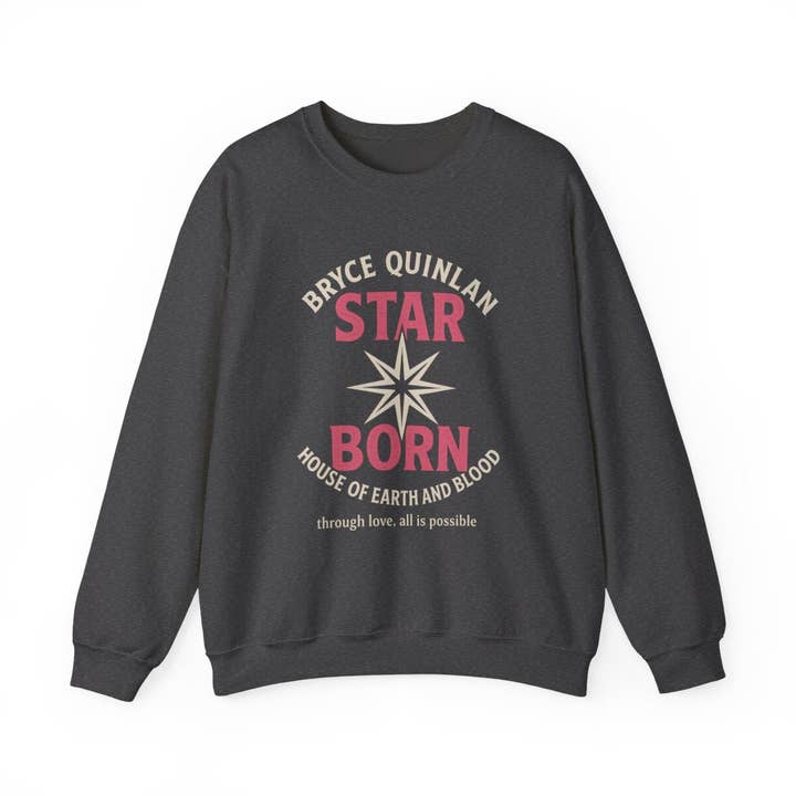 MagicMerchEmporium - Wholesale Graphic Sweatshirt - Women's - Bryce Quinlan Star Born Sweatshirt1