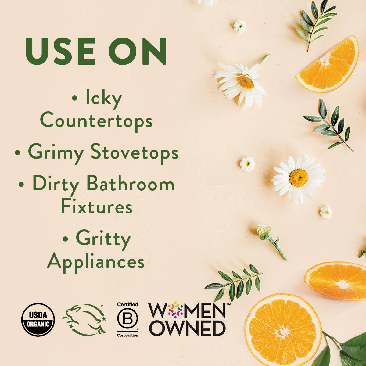 Rebel Green - Wholesale All-Purpose Cleaning Spray - All Purpose Orange Chamomile Spray 16oz (unit) 4