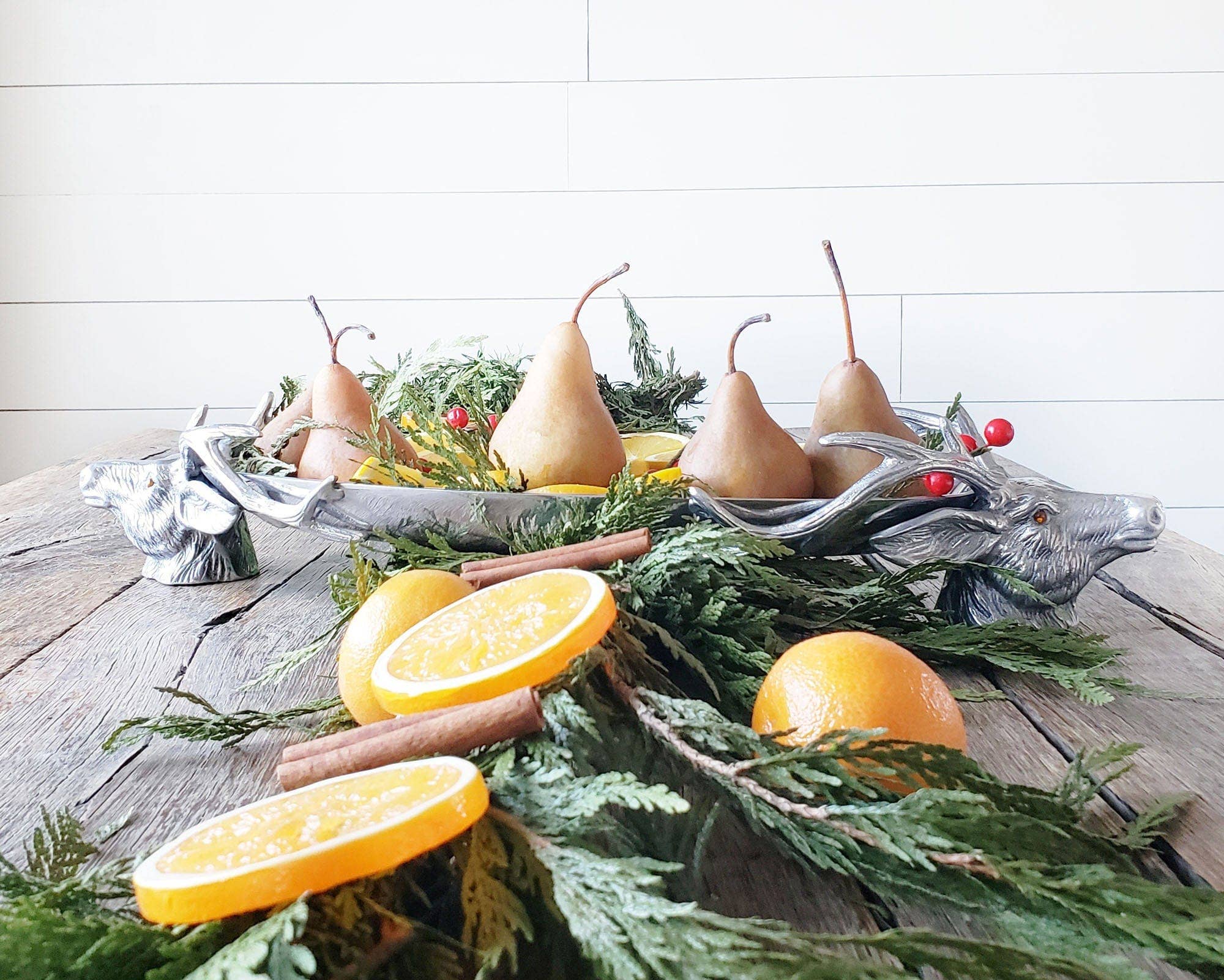 Arthur Court - Wholesale Decorative Tray - Deer Head Centerpiece Tray2