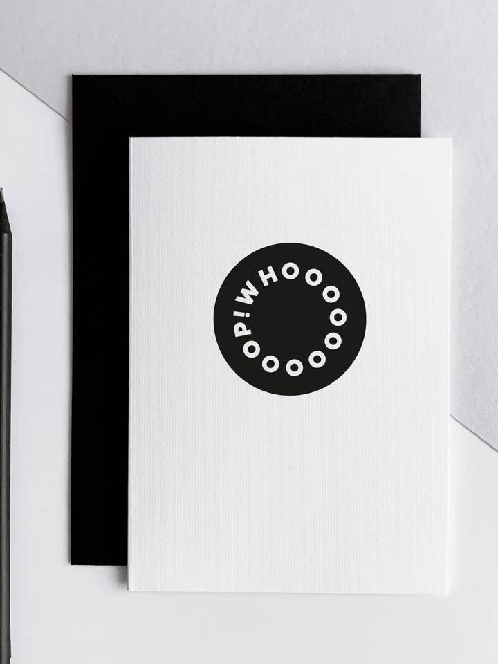 Whoop Congratulations Card for wholesale by HELLO TIME