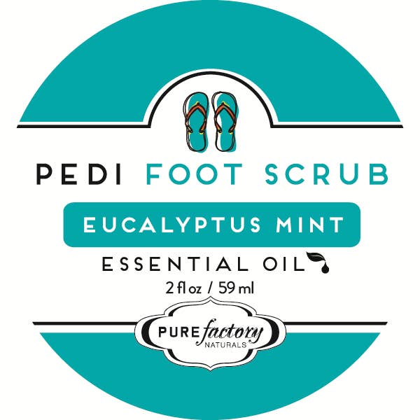 Pedi Scrub Assortmt (2 oz) - 6 de 4 huiles essentielles parfum pour la vente par PUREfactory Naturals