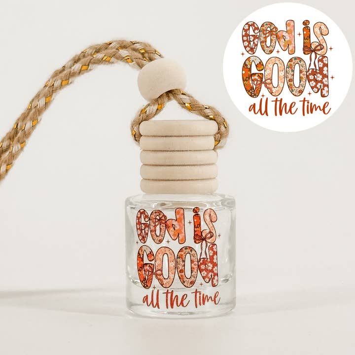 God Is Good Car Diffuser for wholesale by The Candle Warehouse