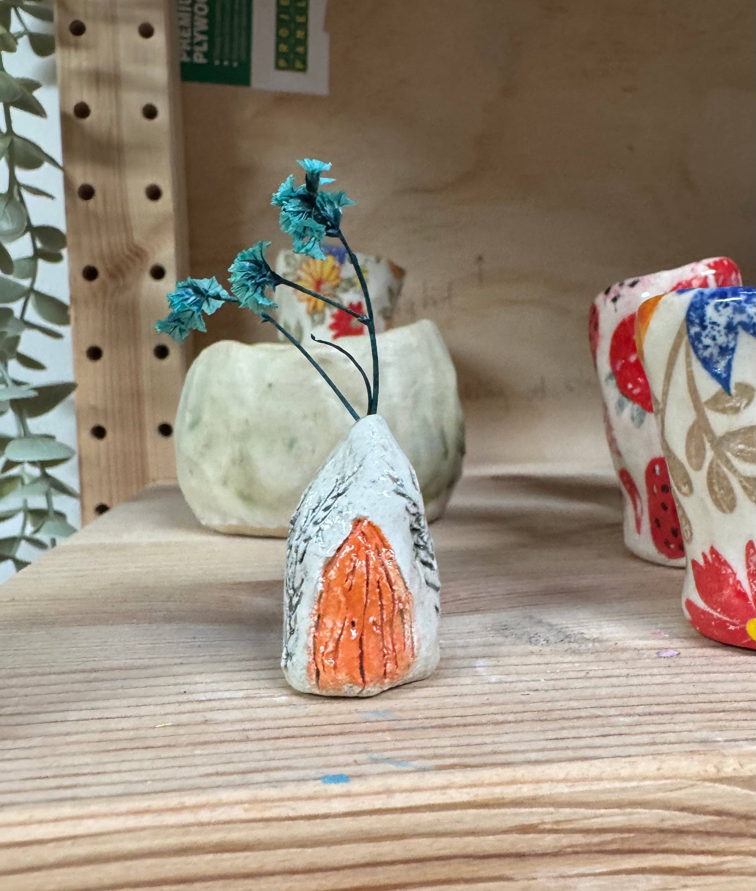 Rondelle Designs - Wholesale Decorative tabletop object - Mini Ceramic Fairy Houses – Handmade on the Mornington Peninsula7