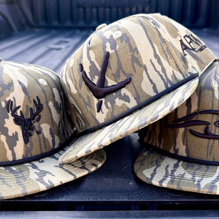 American Flyway Waterfowl - Wholesale Baseball Cap - Kids - Youth Old Rope Original Bottomland Mossy Oak Hats