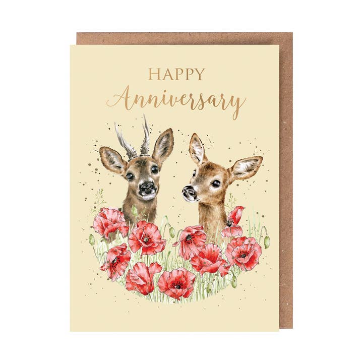 My Deer (Gold Foiled) for wholesale by Wrendale Designs