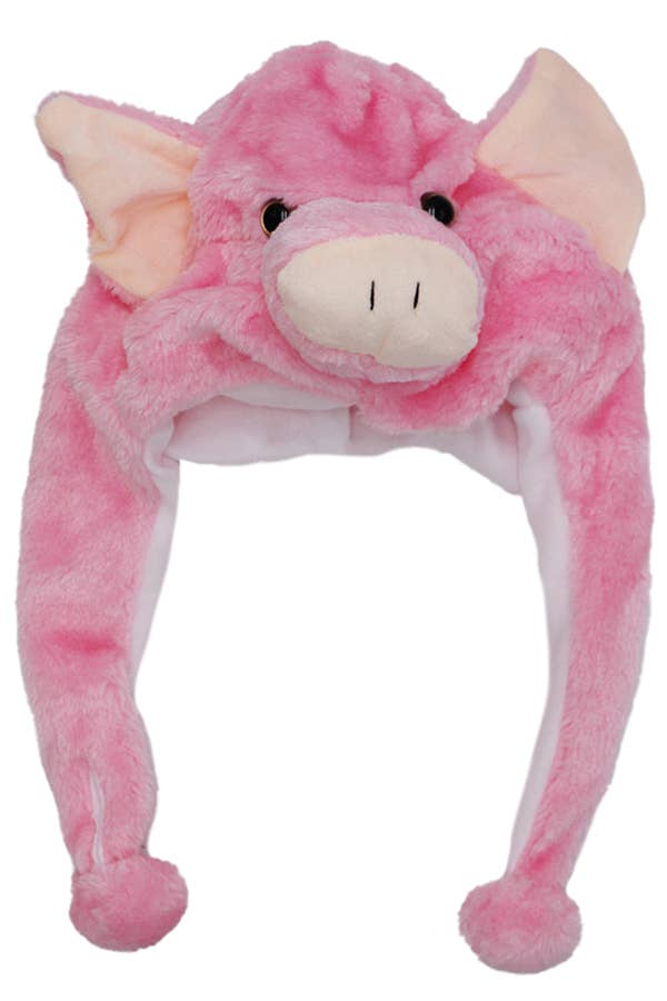 Cap Zone - Wholesale Costume - Women's - Animal Plush Teddy Fur Hat with Short Ear Flaps16