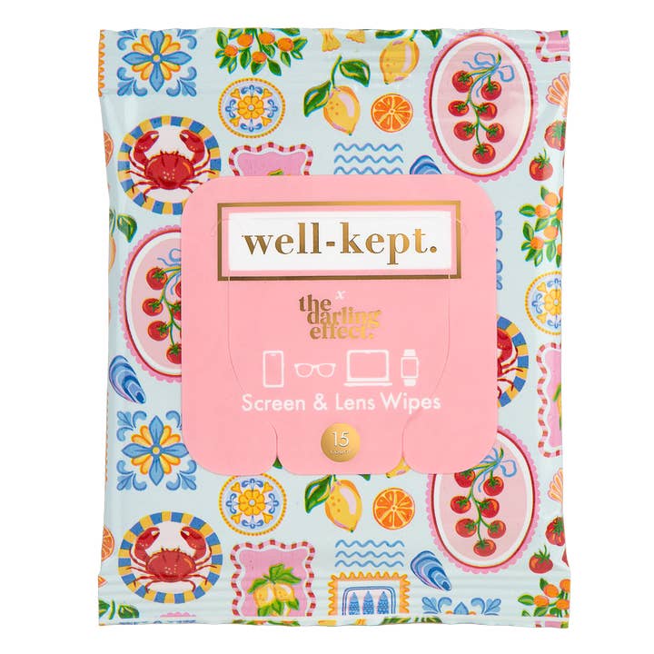 CIAO BELLA SCREEN & LENS WIPES for wholesale by Well-Kept, Screen Wipes
