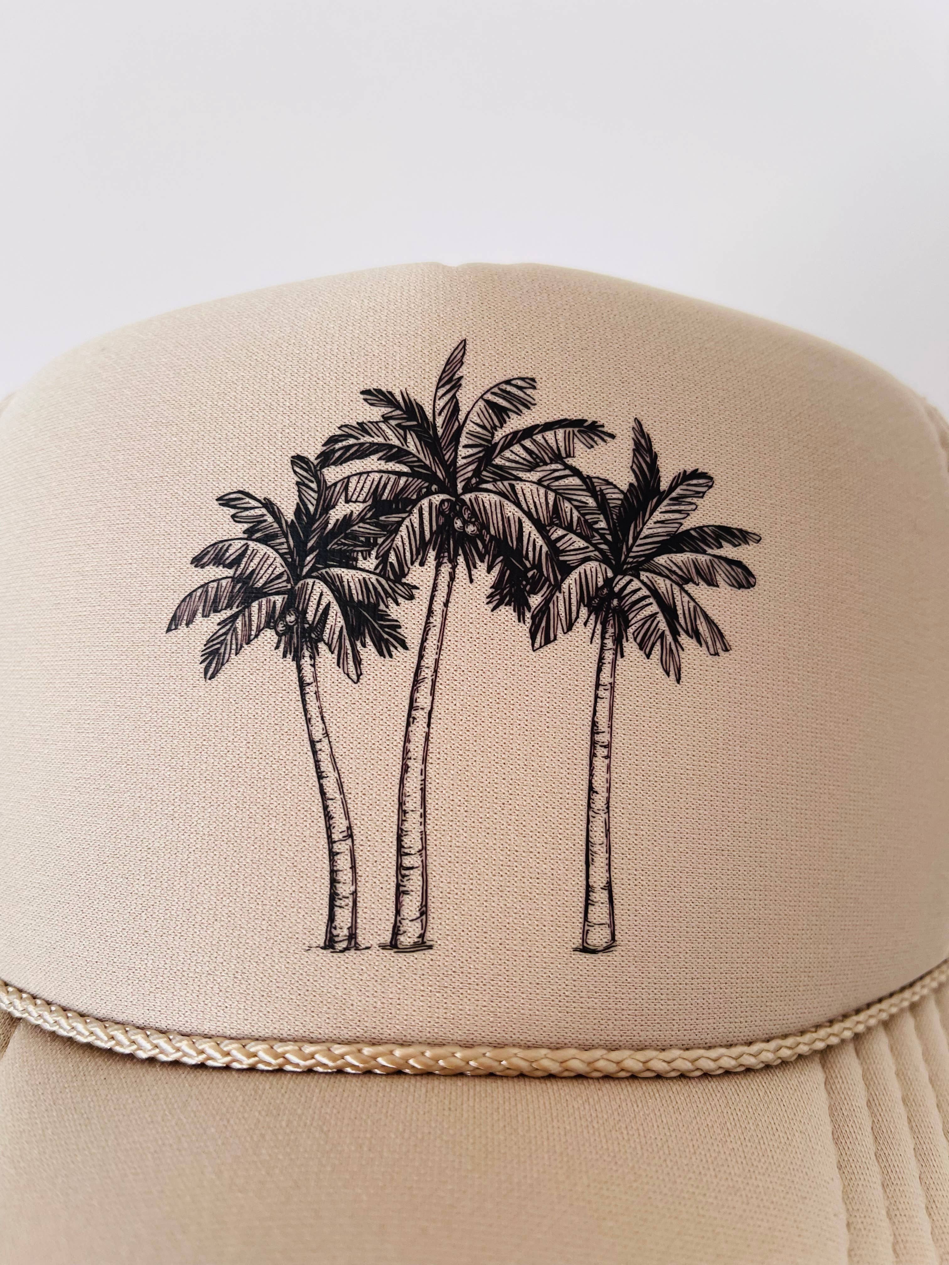 Rad Hat Society – wholesale Trucker hat – Unisex – Palm Trees12