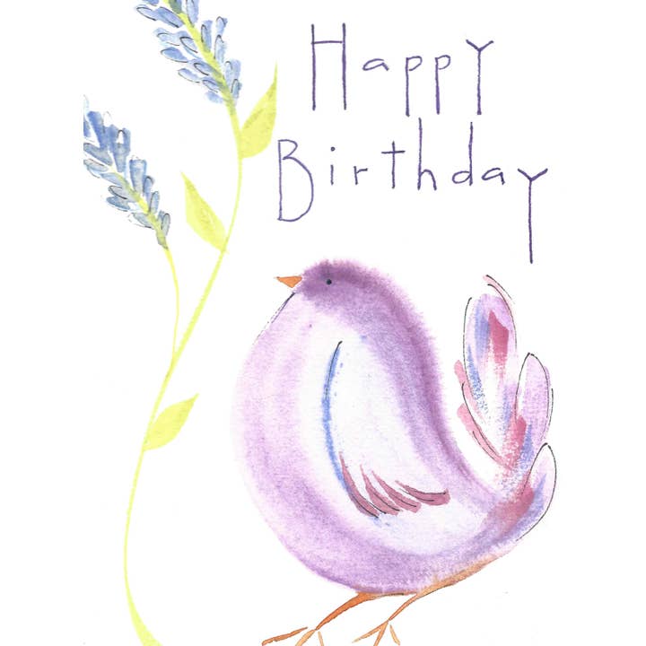 Credo Designs LTD - Wholesale Birthday Card - Strut Your Stuff Birthday Greeting Card (Versed)