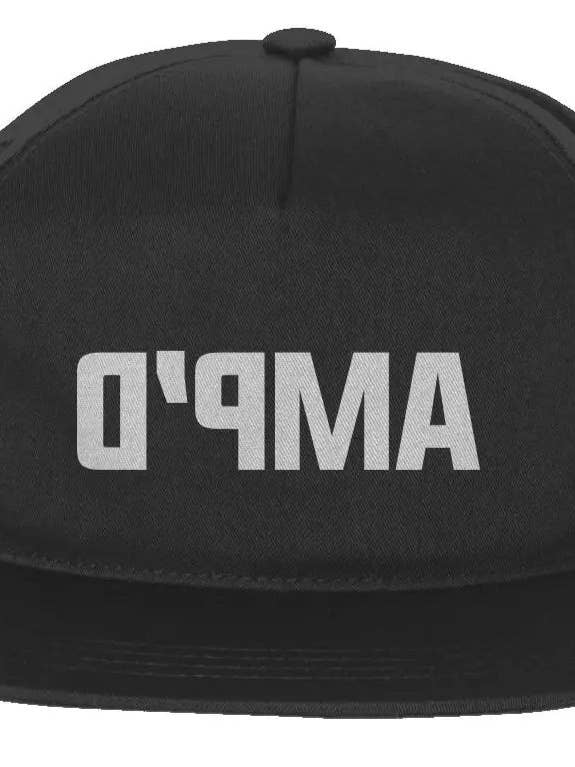 Cappellino Snapback Ricamato "Backwards Amp'd" per la vendita all'ingrosso da parte di Amp'd Apparel Company