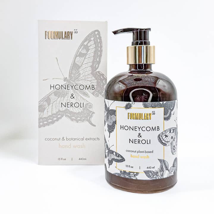 NOVO Favo de Mel & Neroli - Sabonete Líquido para Mãos (450ml) por atacado de Formulary 55