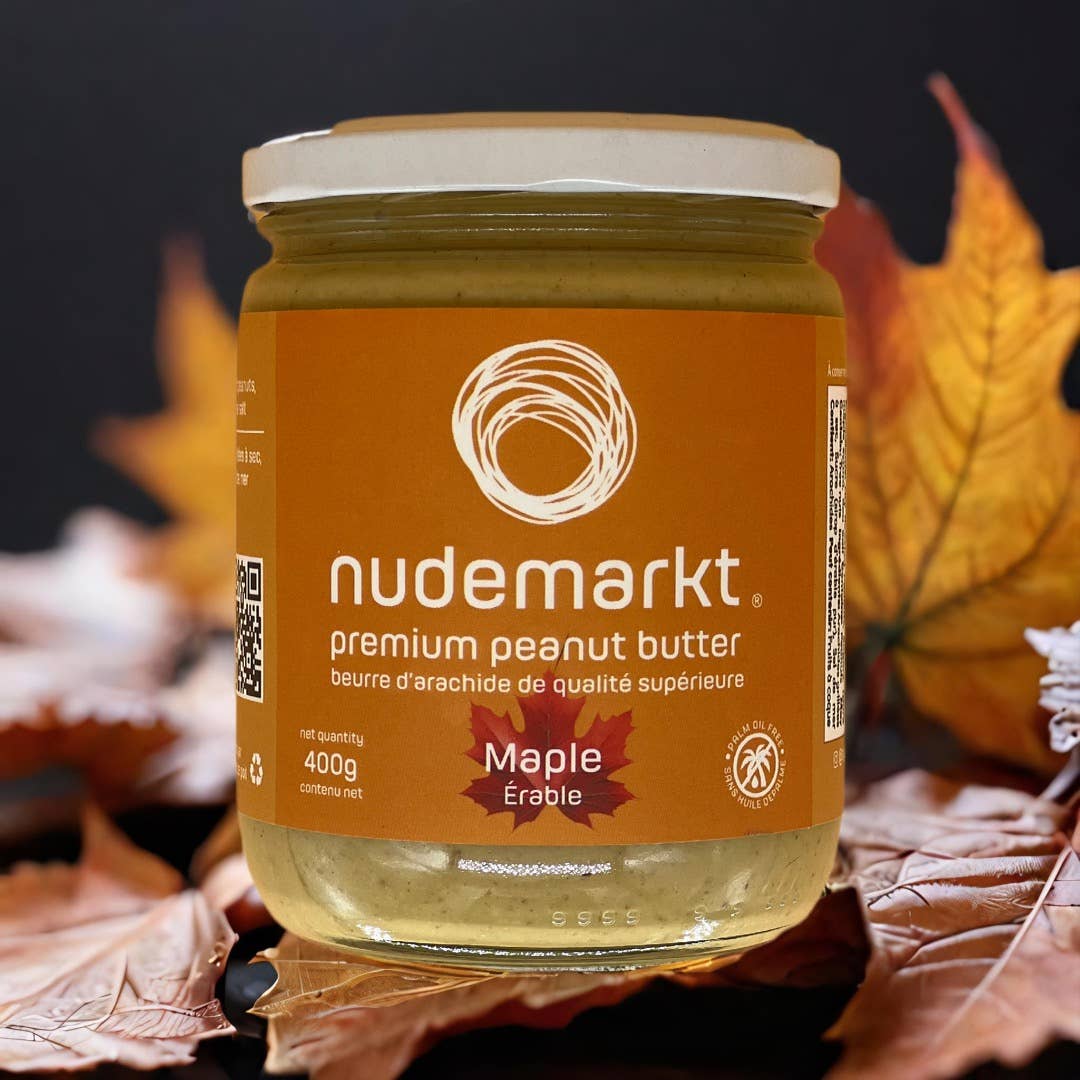 nudemarkt - Wholesale Nut Butter - Natural Maple Peanut Butter1