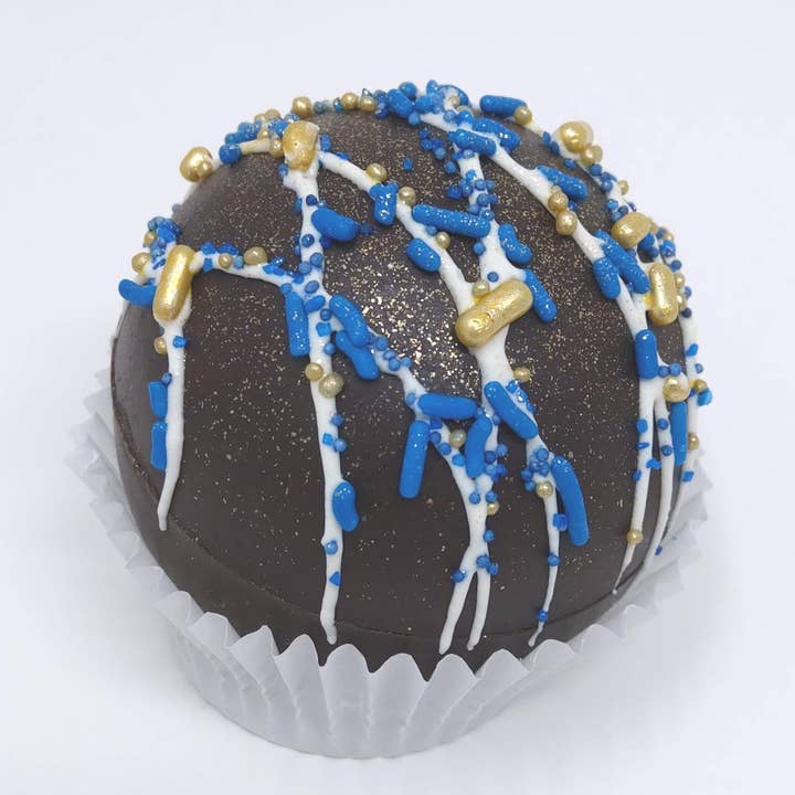 Wild Angel Treats, LLC - Wholesale Hot Cocoa Mix/Kit - Hanukkah Large Artisanal Hot Cocoa Bombs