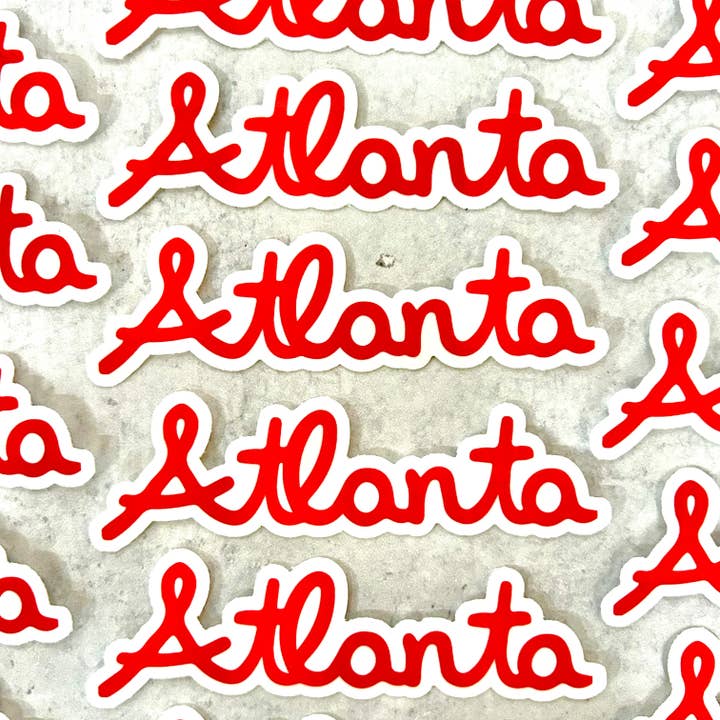 Atlanta Chicken Sticker for wholesale by NateDuval.com