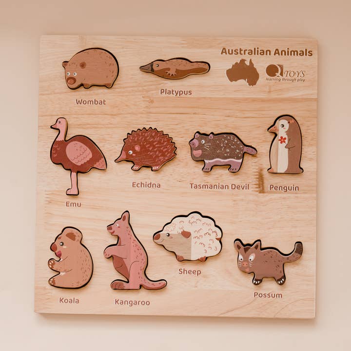Natural Australian Animal Puzzle and Play Set and other Purchase Wholesale australianfabric. Free Returns & Net 60 Terms on Faire trending on Faire.