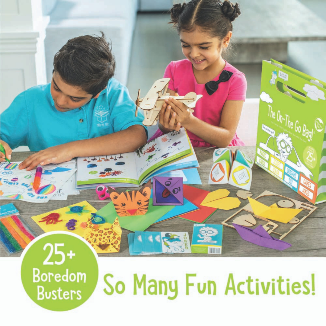 Open The Joy - Wholesale DIY Craft Kit - Kids - On the Go Bag: All-in-One Activity Kit2