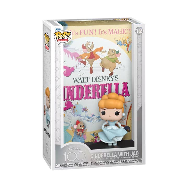 Disney Cinderella Funko Pop! Movie Poster Vinyl Figure #12 for wholesale by Auction Clearance