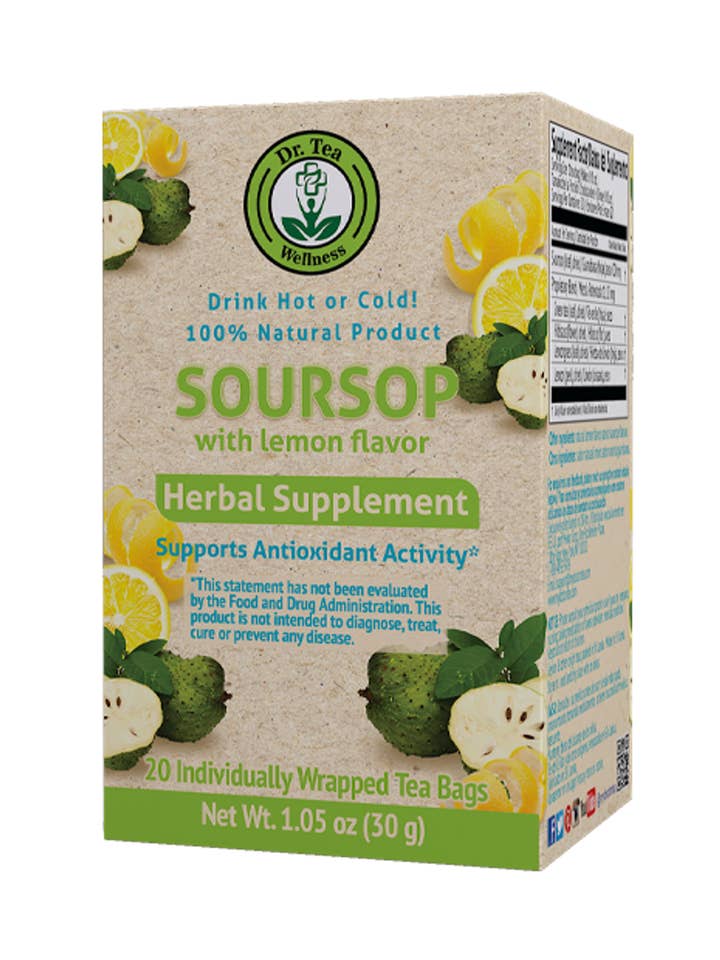 20 ct de corossol au goût de citron pour la vente par Mekor LLC