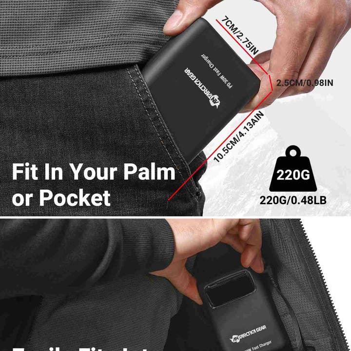 Antarctica Outdoors – wholesale Portable charger – ANTARCTICA GEAR 15000mAh 12V Portable Battery, PD 30W and QC 4.0 Fast Charger Battery1