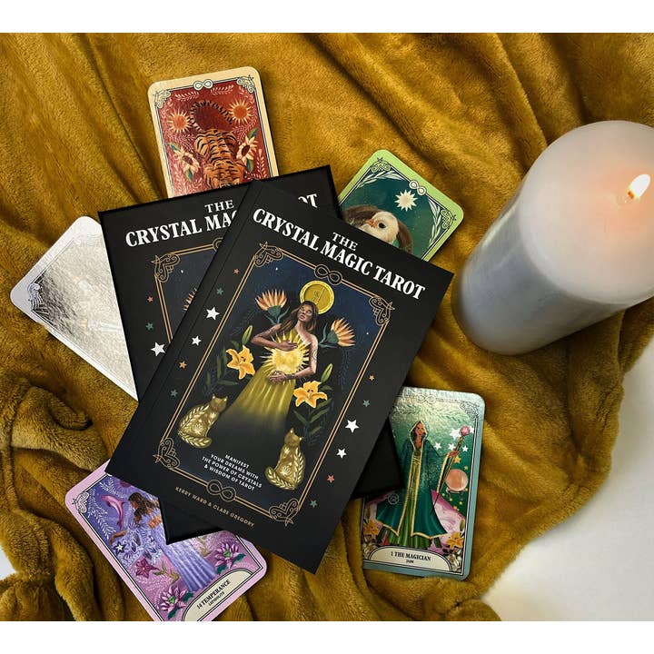 Cardshouse – Engroshandel Tarotkort – Crystal Magic Tarot-kort Orange Flodhest2