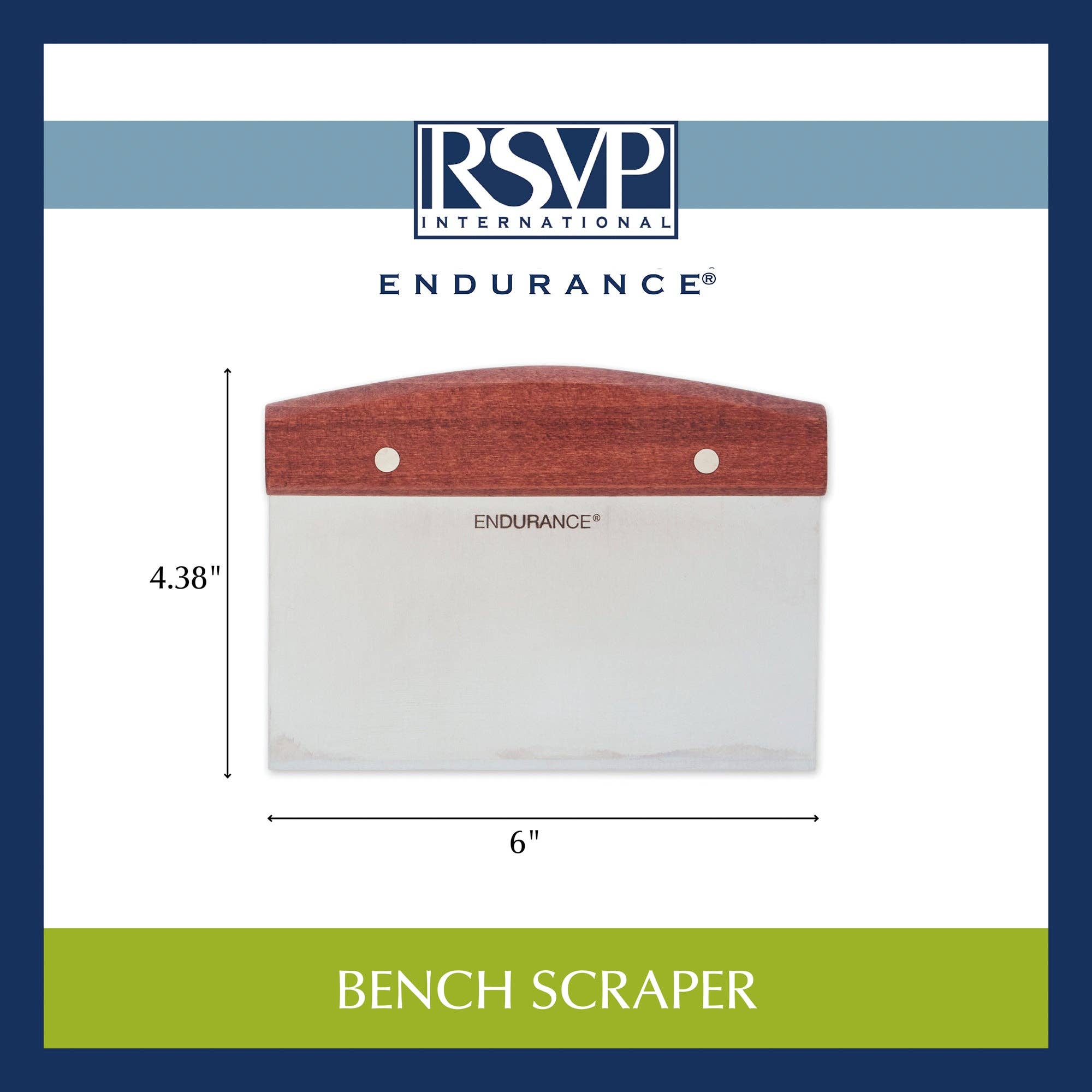 RSVP International - Wholesale Kitchen Tool/Gadget - Bench Scraper5