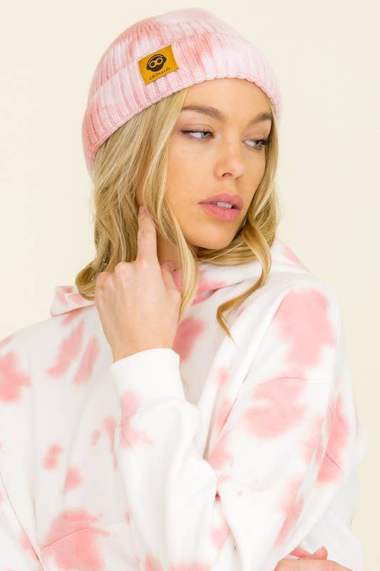 MÉLANGER LA COULEUR Bonnets en tricot tie-dye en vente sur Faire1