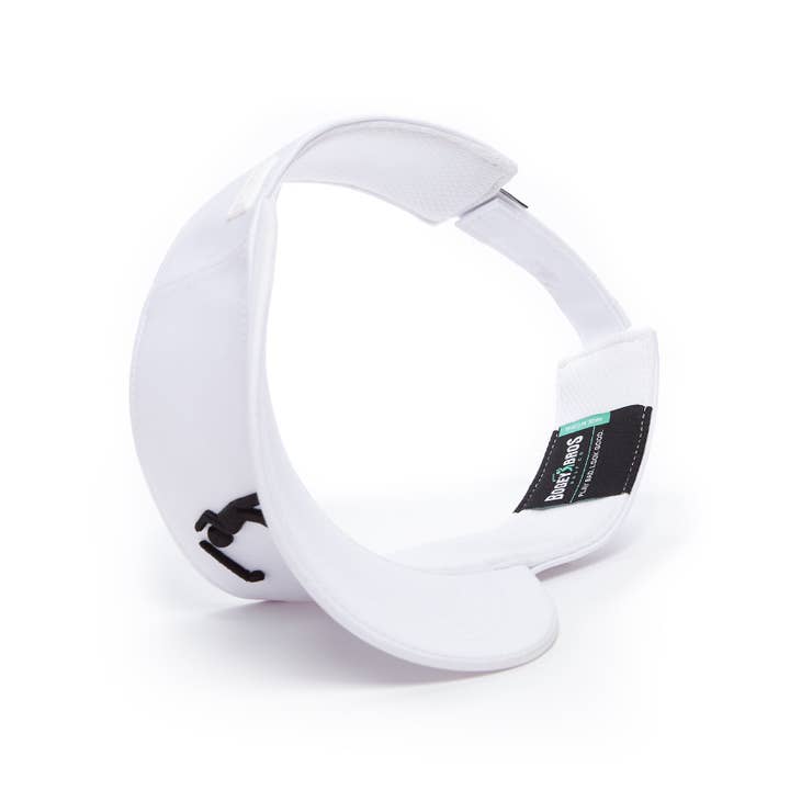 Bogey Bros Golf Co - Wholesale Visor - Unisex - Bogeyman White/Black - Visor4